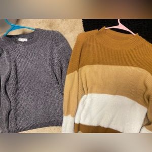Bundle Deal. 4 Sweaters for 1 flat price. All 4 are new never worn